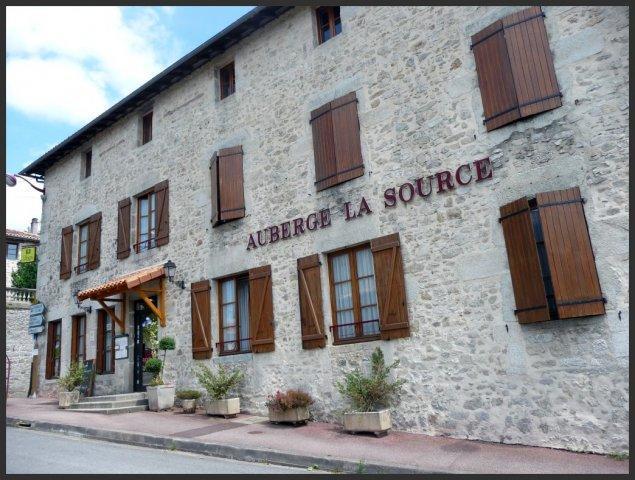 Auberge La Source - Logis Hotels Cieux Eksteriør bilde